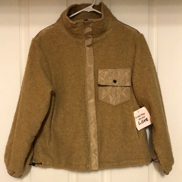 Gorgeous NEW Teddy Jacket made by The Sweatshirt Project 2 Sizes Available - Picture 3 of 11